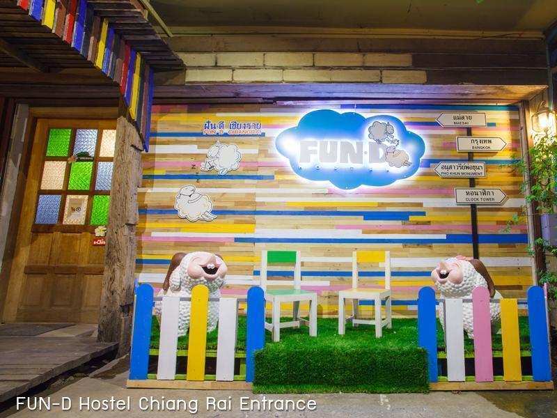 Fun-D Hostel Čiang Rai Exteriér fotografie